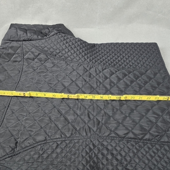 Michael Kor's black puffer jacket with gold accents size L like new.. coat.. - Picture 16 of 16